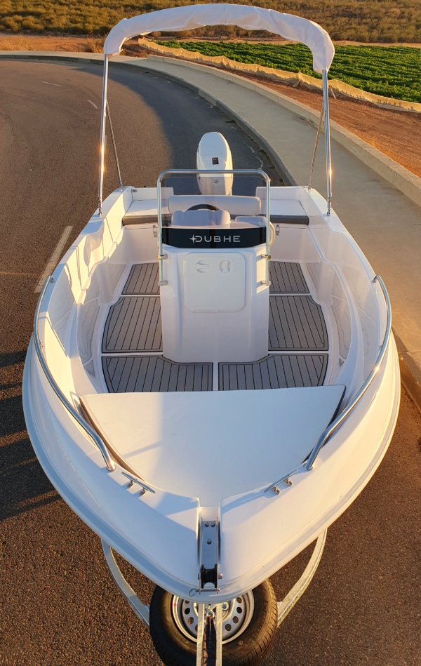 PACK DUBHE ARENA 455  CON SUZUKI 50 HP + REMOLQUE - Imagen 4