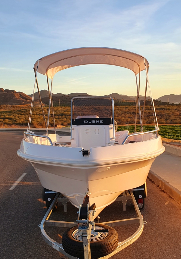PACK DUBHE ARENA 455  CON SUZUKI 50 HP + REMOLQUE - Imagen 2