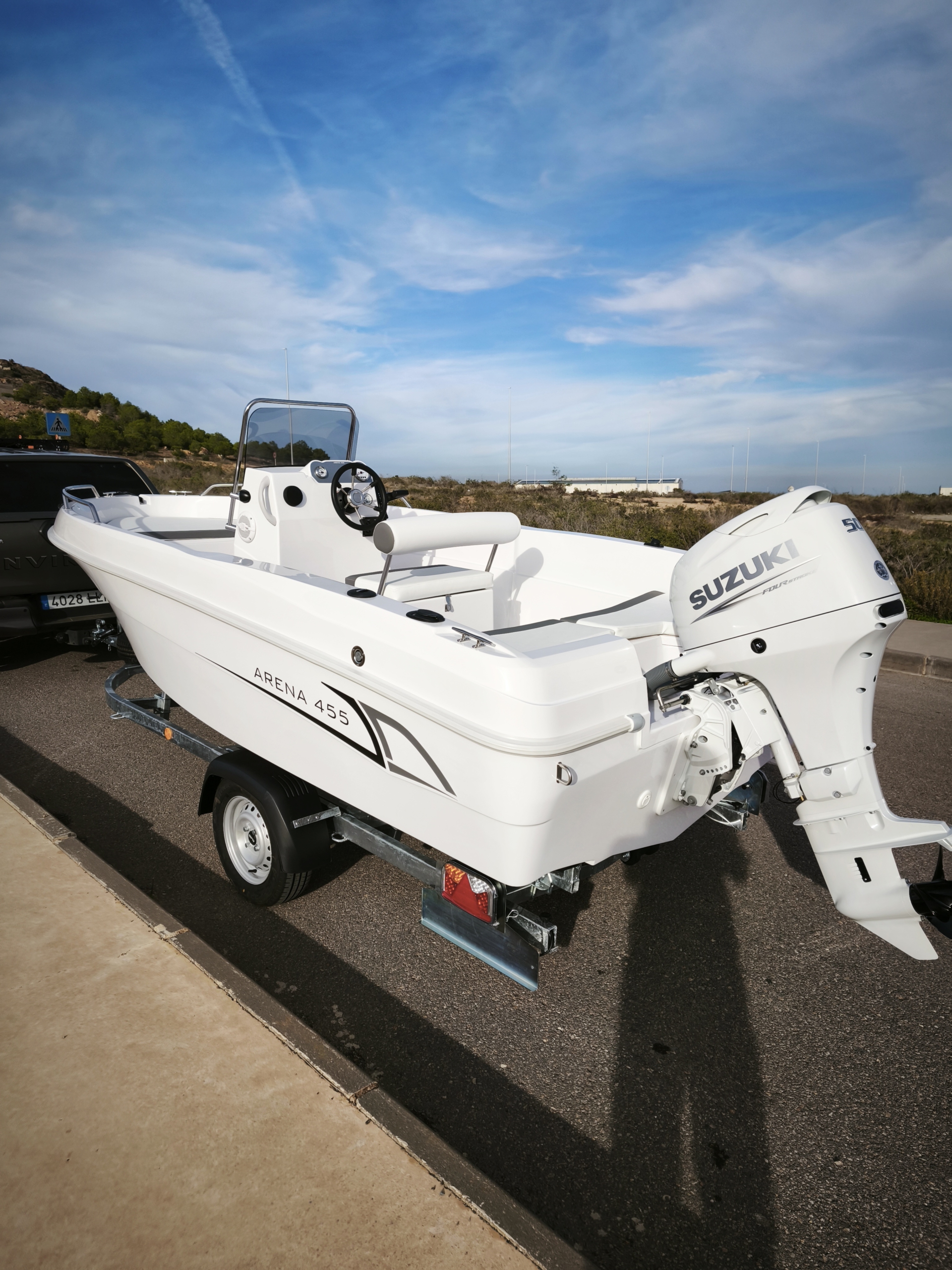 DUBHE ARENA 455-SUZUKI 50 HP **STOCK**